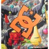 DC Basis Print 2 insulated 10K- Ανδρικό Snow Jacket - Outer World Black
