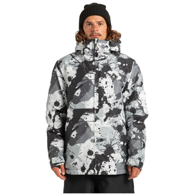 DC Basis insulated 10K- Technical Snow Jacket for Men - Splat Camo