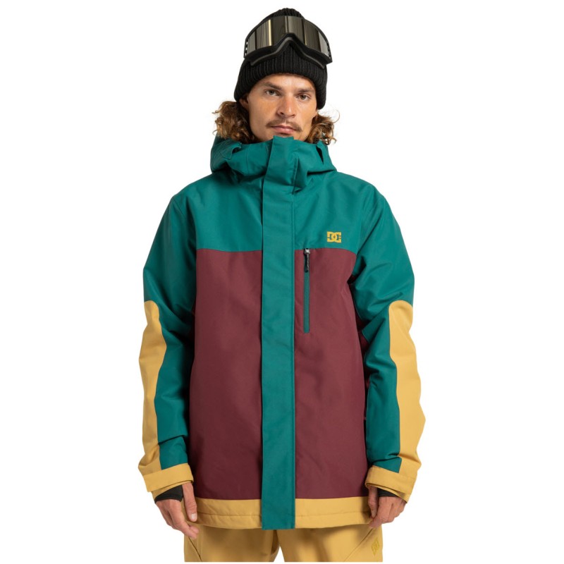 DC Defiant 2 insulated 10K- Technical Snow Jacket for Men - Windsor Wine