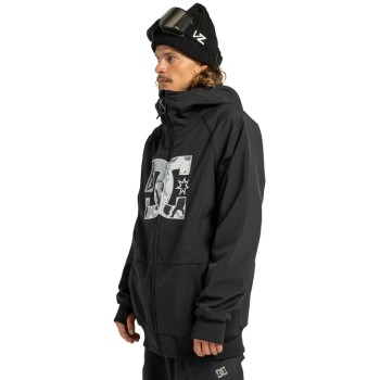 DC Spectrum SoftShell Jacket 10K- Ανδρικό Softshell Snow Jacket - Black