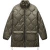 Napapijri A Sort Wint Long - Women's Long Puffer Jacket - Tea Leaf