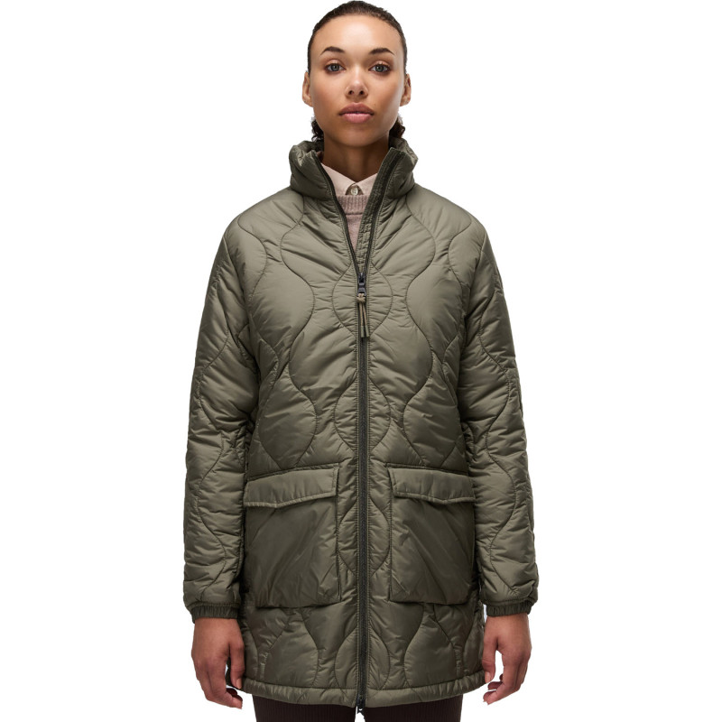 Napapijri A Sort Wint Long - Women's Long Puffer Jacket - Tea Leaf