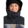 ROXY Jetty Block 3 - Γυναικείο Ski/Snowboard Jacket - Frost Gray Pinetrees