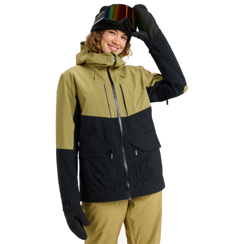 Roxy GORE-TEX® Stretch Purelines insulated - Women's Ski/Snowboard Jacket - Fennel Seed