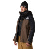 The North Face Namak Insulated - Γυναικείο μπουφάν Ski/Snowboard - TNF Black-Smokey Brown