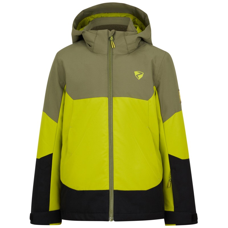 ZIENER Agimo Junior 10K- Παιδικό Μπουφάν Ski/Snowboard - Electric Grass