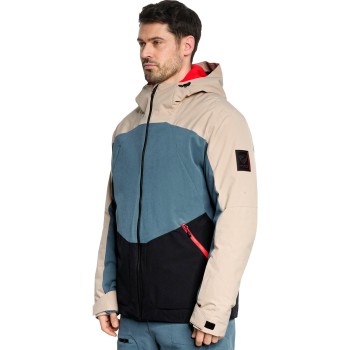 ZIENER Tobin Insulated 10K - Men's snow Jacket - Iron Sky Cord/Black