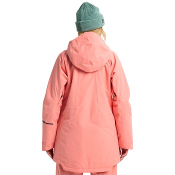 BURTON Reserve 2L Insulated 20K- Γυναικείο Snowboard Jacket - Sunrise Coral