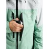 BURTON [ak] Swash GORE‑TEX 2L - Men's snow Jacket - Gray Cloud/Soft Sage/True Black
