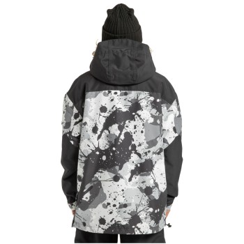 DC 43 Technical Snow Anorak 10K- Shell Snow Jacket for Men - Splat Camo