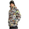 DC Basis Print 2 insulated 10K- Ανδρικό Snow Jacket - Outer World Black