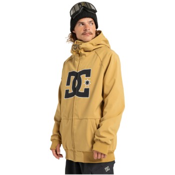 DC Spectrum SoftShell Jacket 10K- Ανδρικό Softshell Snow Jacket -  Mustard Gold 