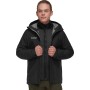 Mammut Alto Light 3 in 1 HS Hooded - Ανδρικό αδιάβροχο 3-σε-1 μονωμένο Μπουφάν- Black/Black