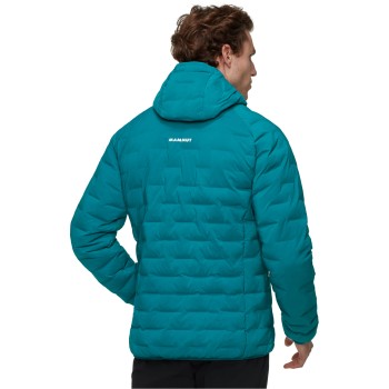 Mammut Sender IN Hooded Jacket - Ανδρικό μονωμένο Μπουφάν Puffer - Deep Τeal