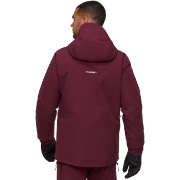 Mammut Stoney HS Thermo Hooded Jacket 15K- Ανδρικό Μπουφάν Ski - Vin Black