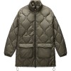 Napapijri A Sort Wint Long - Γυναικείο Μακρύ Μπουφάν Puffer - Tea Leaf