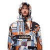 Napapijri Rainforest Next Aop Print - Ανδρικό μπουφάν - Multicolour F0S