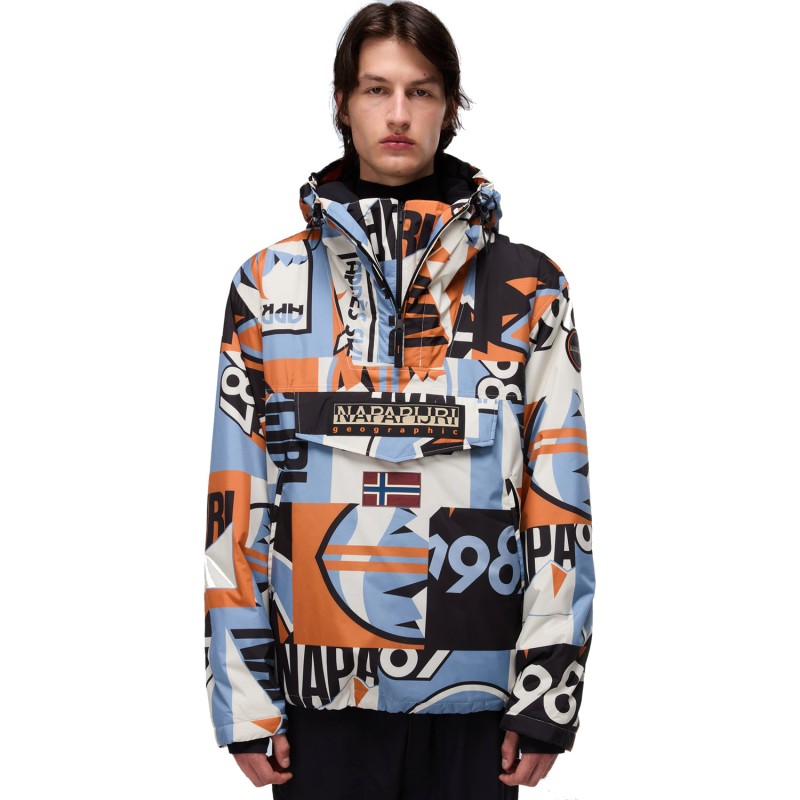 Napapijri Rainforest Next Aop Print - Ανδρικό μπουφάν - Multicolour F0S