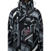 Napapijri Rainforest Next Aop Print - Ανδρικό μπουφάν - Black FZN
