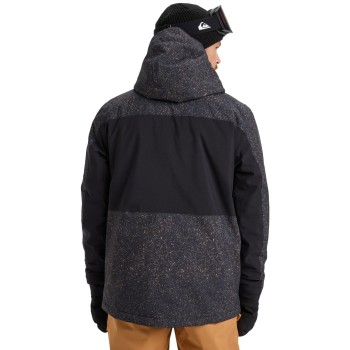 QUIKSILVER Sycamore Printed Insulated 20K - Ανδρικό Snow Jacket - Mountain Static True Black