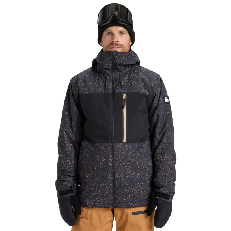 QUIKSILVER Sycamore Printed Insulated 20K - Ανδρικό Snow Jacket - Mountain Static True Black