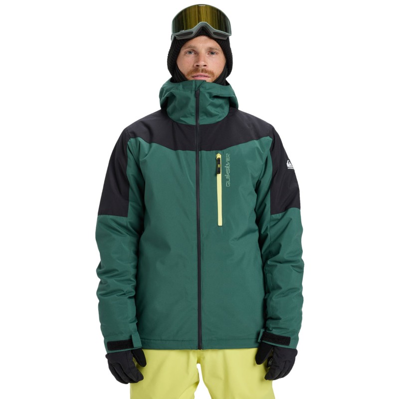 Quiksilver Titano Insulated 10K - Ανδρικό Μπουφάν Ski/Snowboard - Trekking Green