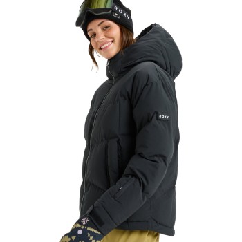 ROXY Alofted 2 Puffy 15K- Γυναικείο Snow Puffer Jacket - True Black