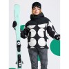 ROXY Alofted 2 Puffy 15K- Γυναικείο Snow Puffer Jacket - True Black Big Dots