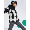 ROXY Alofted 2 Puffy 15K- Γυναικείο Snow Puffer Jacket - True Black Big Dots