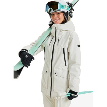 ROXY Stated insulated 20K- Γυναικείο Mπουφάν Ski/Snowboard - Whisper White