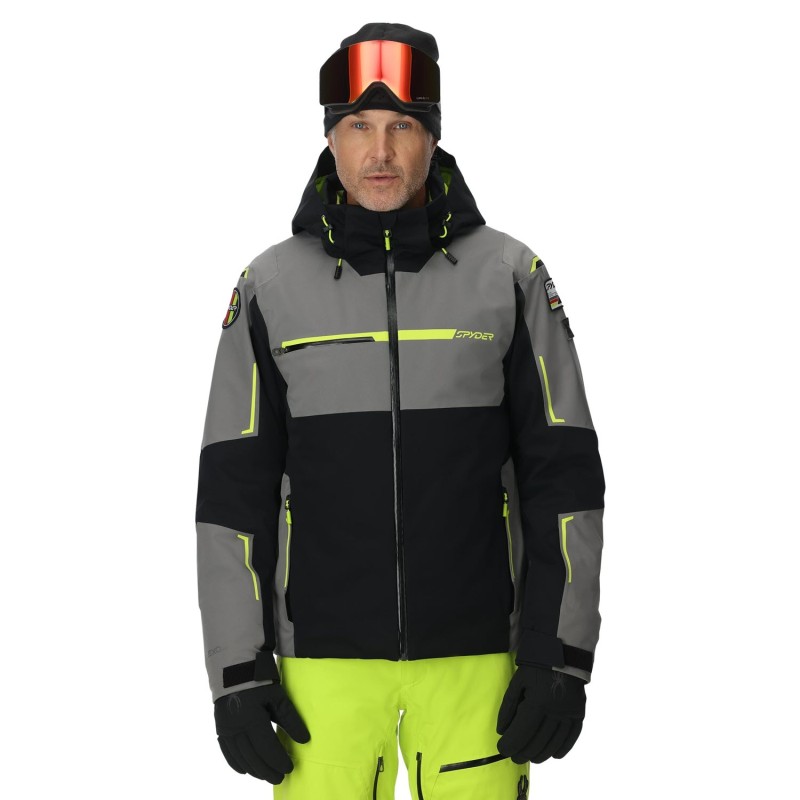Spyder Titan Insulated 30K/20K - Ανδρικό Μπουφάν Ski - Grey