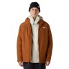 The North Face Men’s Carto Mono Zip-In Triclimate® Hooded Jacket - Ανδρικό 3 σε 1 Αδιάβροχο Μπουφάν - Burnt Umber