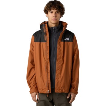 THE NORTH FACE Men's Evolve II Triclimate® Jacket - Burnt Umber/Asphalt Grey