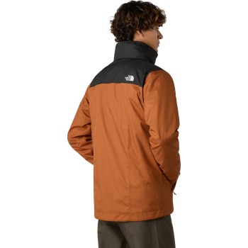 THE NORTH FACE Men's Evolve II Triclimate® Jacket - Burnt Umber/Asphalt Grey