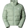 The North Face Women's Hyalite Down Jacket - Γυναικείο κοντό πουπουλένιο μπουφάν - Slate Moss 