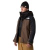 The North Face Namak Insulated - Γυναικείο μπουφάν Ski/Snowboard - TNF Black-Smokey Brown