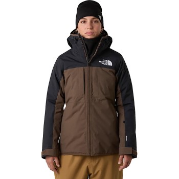 The North Face Namak Insulated - Γυναικείο μπουφάν Ski/Snowboard - TNF Black-Smokey Brown