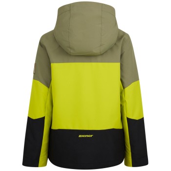 ZIENER Agimo Junior 10K- Παιδικό Μπουφάν Ski/Snowboard - Electric Grass