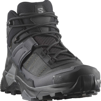 SALOMON X-Ultra 5Mid Gore-Tex - Men's Hiking Boots - Black/Asphalt/Castlerock
