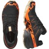 SALOMON SPEEDCROSS 6 GTX- Men's Trail Running shoes - Black/Shocking Orange/White pepper