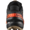 SALOMON SPEEDCROSS 6 GTX- Men's Trail Running shoes - Black/Shocking Orange/White pepper