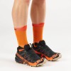 SALOMON SPEEDCROSS 6 GTX- Men's Trail Running shoes - Black/Shocking Orange/White pepper
