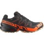 SALOMON SPEEDCROSS 6 GTX- Men's Trail Running shoes - Black/Shocking Orange/White pepper