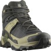 SALOMON X-Ultra 5 Mid Gore-Tex - Ανδρικά μποτάκια πεζοπορίας - Peat / Gray Green