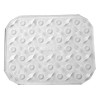 Demon Diamond Plate Stomp Pad - Snowboard Stomp Pad- Clear