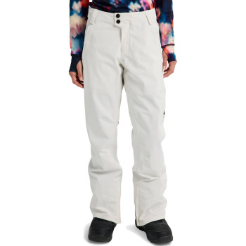 BURTON Reserve 2L Stretch 20K Shell - Women's Shell Snow Pants - Stout White