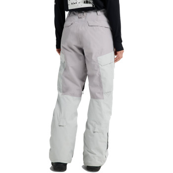 BURTON Reserve 2L Insulated 20K- Women's Insulated Snow Pant- Gray Cloud/Washed Lavender