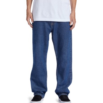 DC Worker - Relaxed Fit Jeans - Ανδρικό παντελόνι  Jean - Indigo Dark