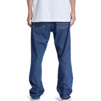 DC Worker - Relaxed Fit Jeans - Ανδρικό παντελόνι  Jean - Indigo Dark