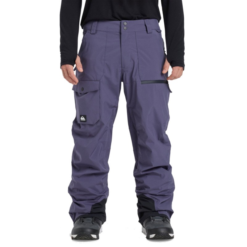 Quiksilver Utility 20K - Men's Snowboard Pants - Graystone
